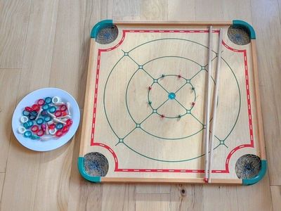 Carrom 2 Sided Game