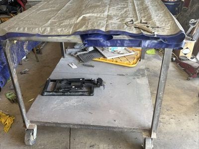 9x4 rolling work bench