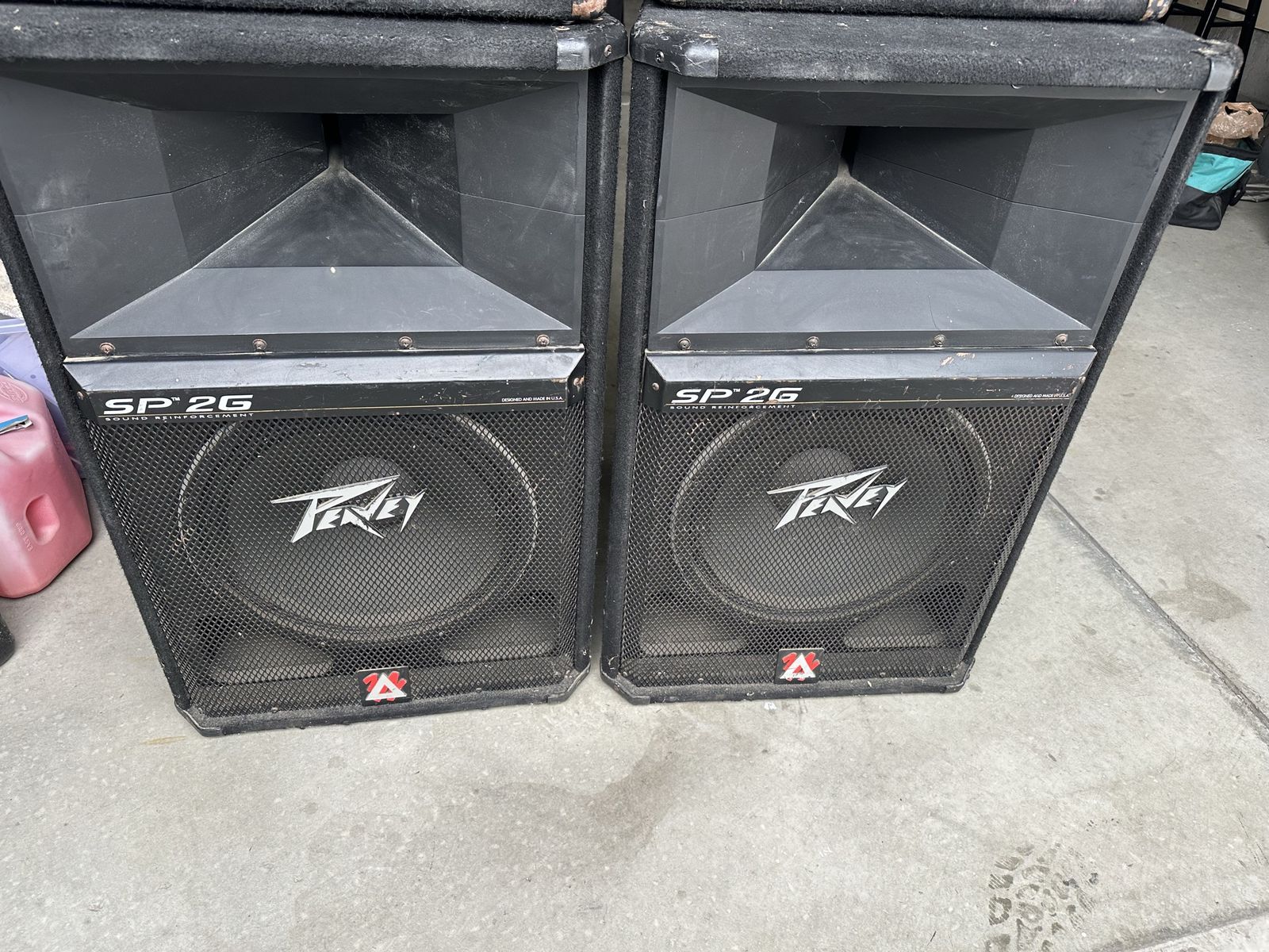 Peavey SP 2G series speakers