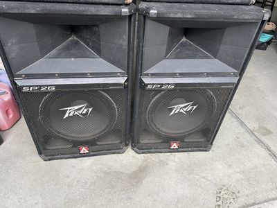Peavey SP 2G series speakers