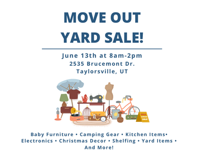 Move Out Yard Sale