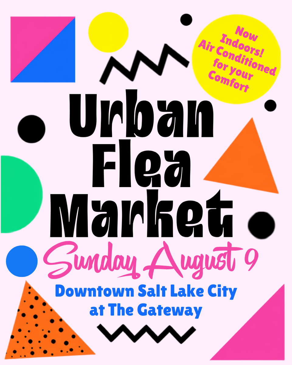 INDOOR Urban Flea Market: Sunday August 9th
