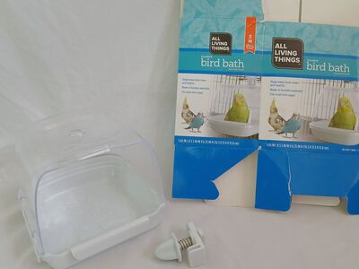 Bird Bath, Cage Accessory