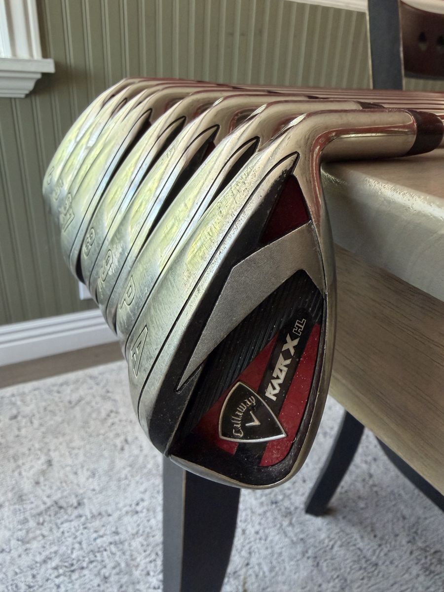 Callaway RAZR X HL Iron Set – Max Forgiveness & High Launch 4-Gap wedge (8 clubs)