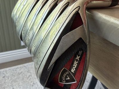 Callaway RAZR X HL Iron Set – Max Forgiveness & High Launch 4-Gap wedge (8 clubs)