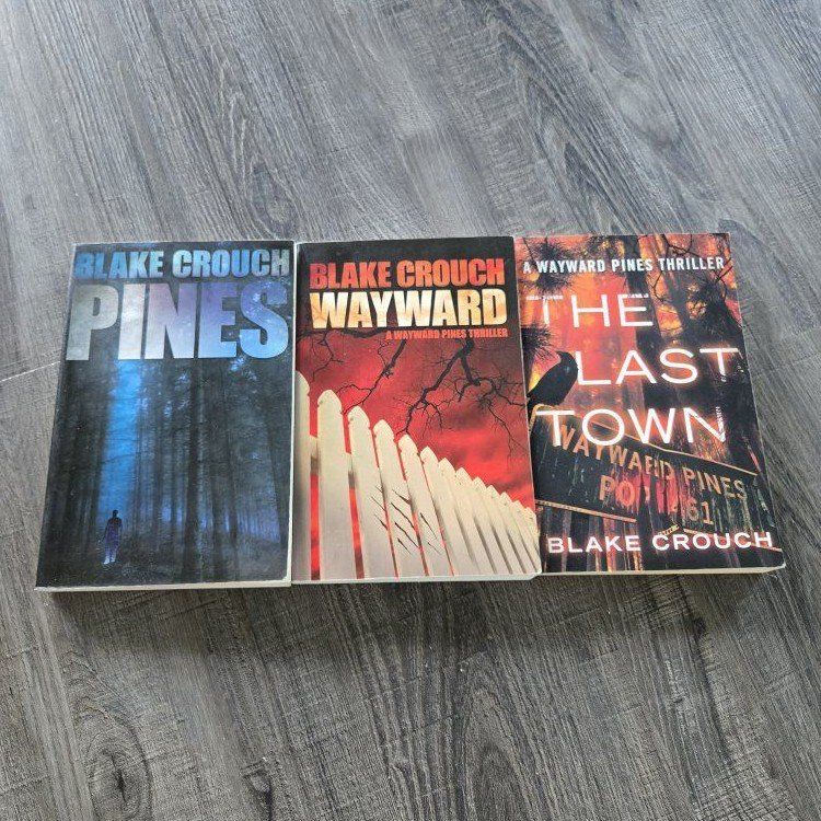 Wayward Pines Trilogy by Blake Crouch - 3 Paperback Books