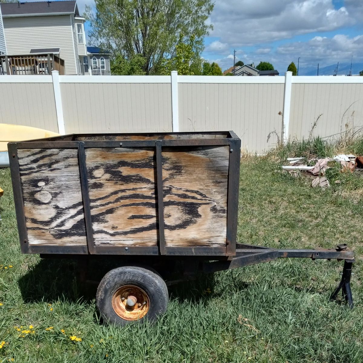 Four wheeler tow behind trailer