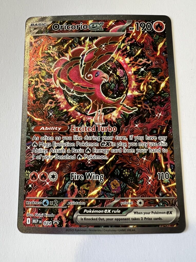 Oricorio EX Promo 024 Pokemon