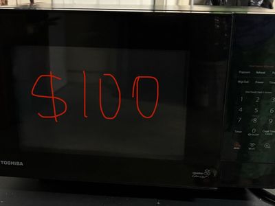 Toshiba Countertop Microwave Smart Sensor Inverter Black Finish
