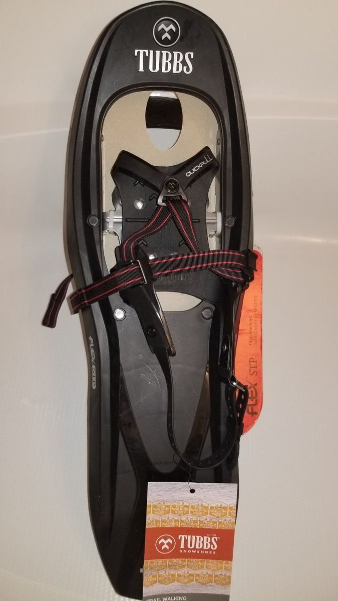 Tubbs Flex STP Snowshoes Black - QuickPull Bindings 24 in - New With Tags