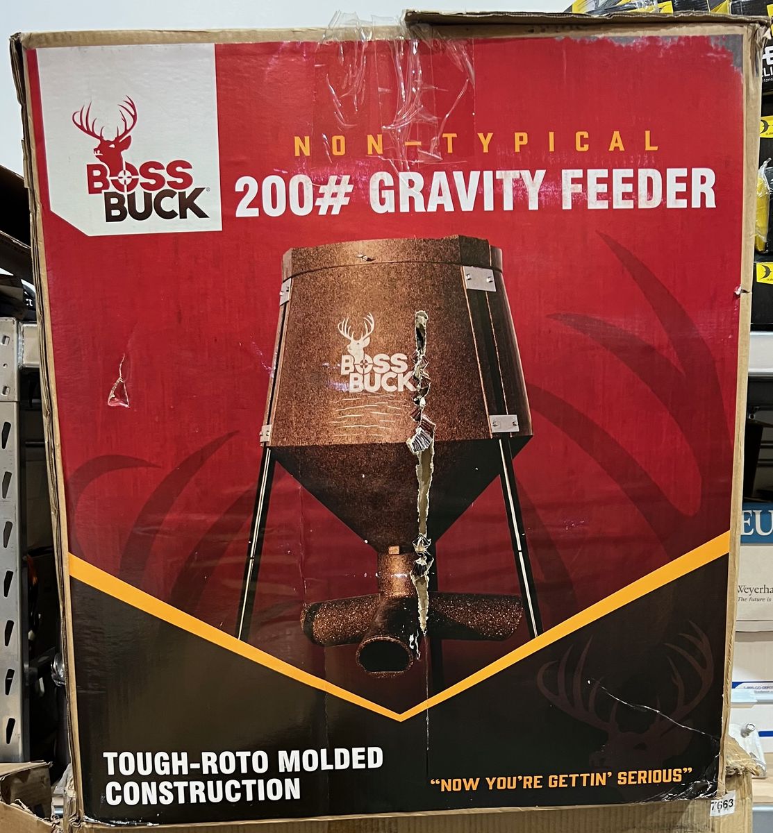 Boss Buck Gravity Feeder 200lb All In new open box
