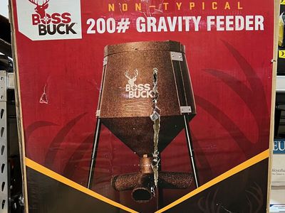 Boss Buck Gravity Feeder 200lb All In new open box