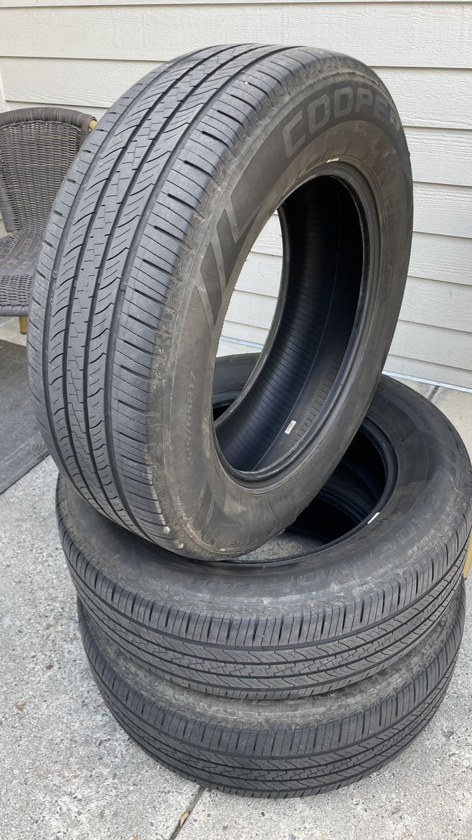 Cooper Endeavor 225/65/17 - 2023 yr - 4/32 tread - Qty 3