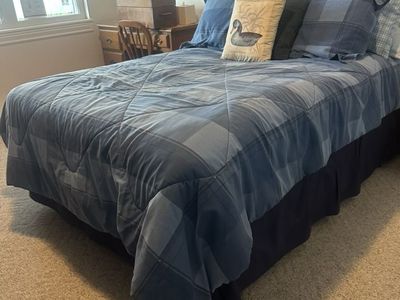 Full-Size Mattress, Box Spring, Bed Frame & Headboard