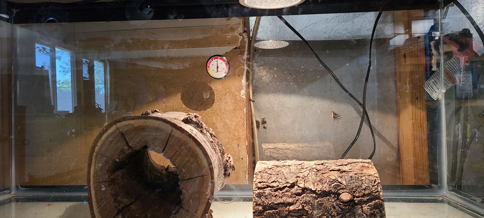 Aquarium,  reptile enclosure, no leaks.