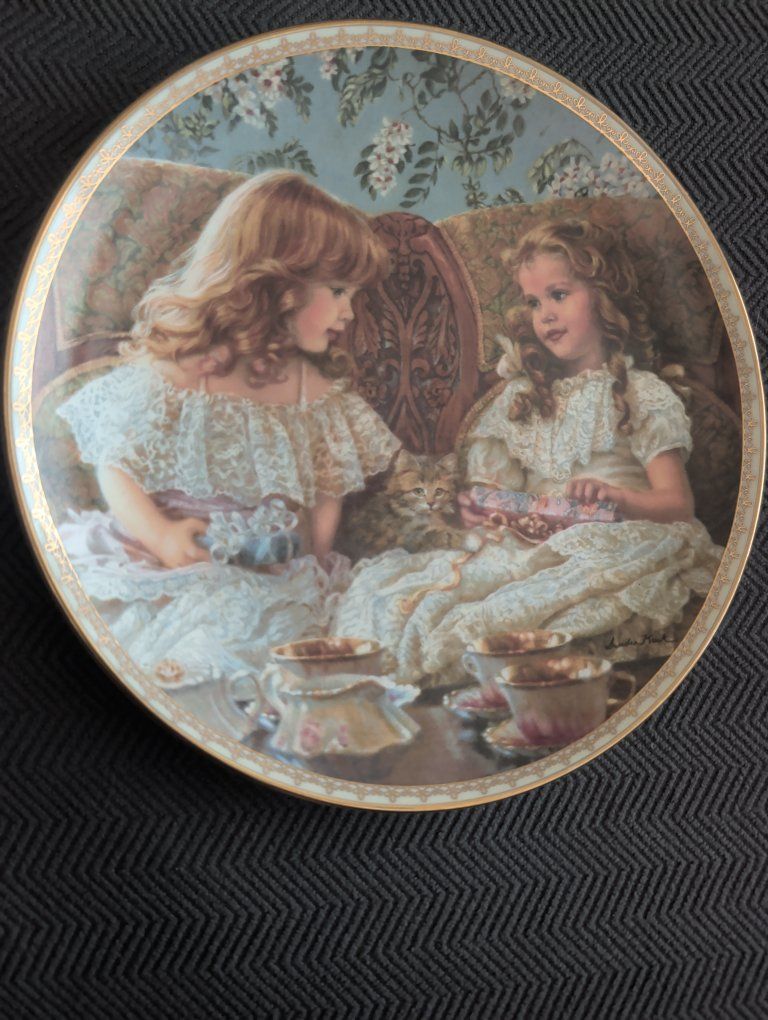 Reco Sandra Kuck Best Friends Sugar and Spice Collector Plate 1993