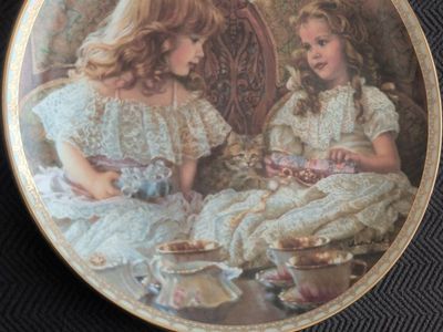 Reco Sandra Kuck Best Friends Sugar and Spice Collector Plate 1993