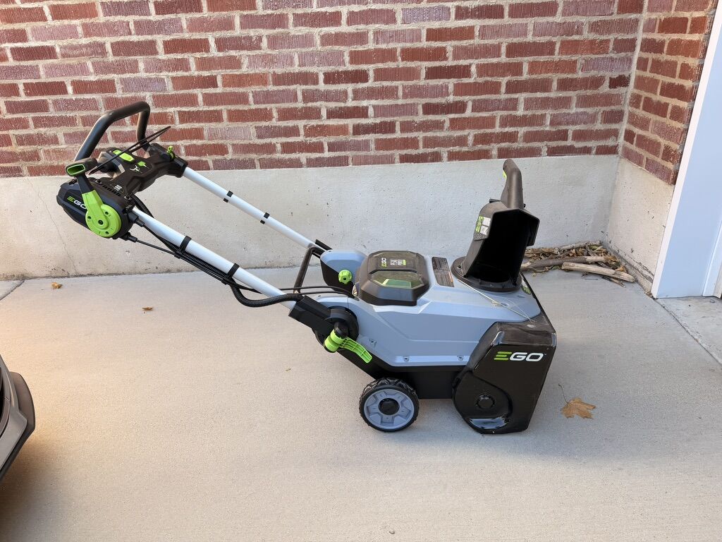 Ego electric snowblower