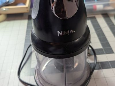 Ninja Electric Chopper - Black & Clear
