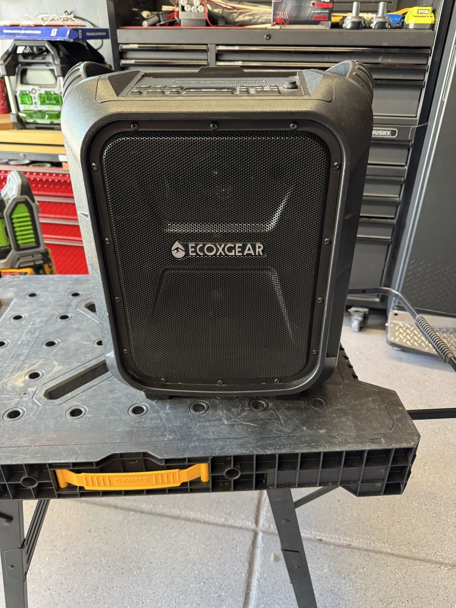 ECOGEAR Sol Jamming ECOXGEAR GDI-EXBM901 Portable Bluetooth Speaker AUX-in Mic-use-out