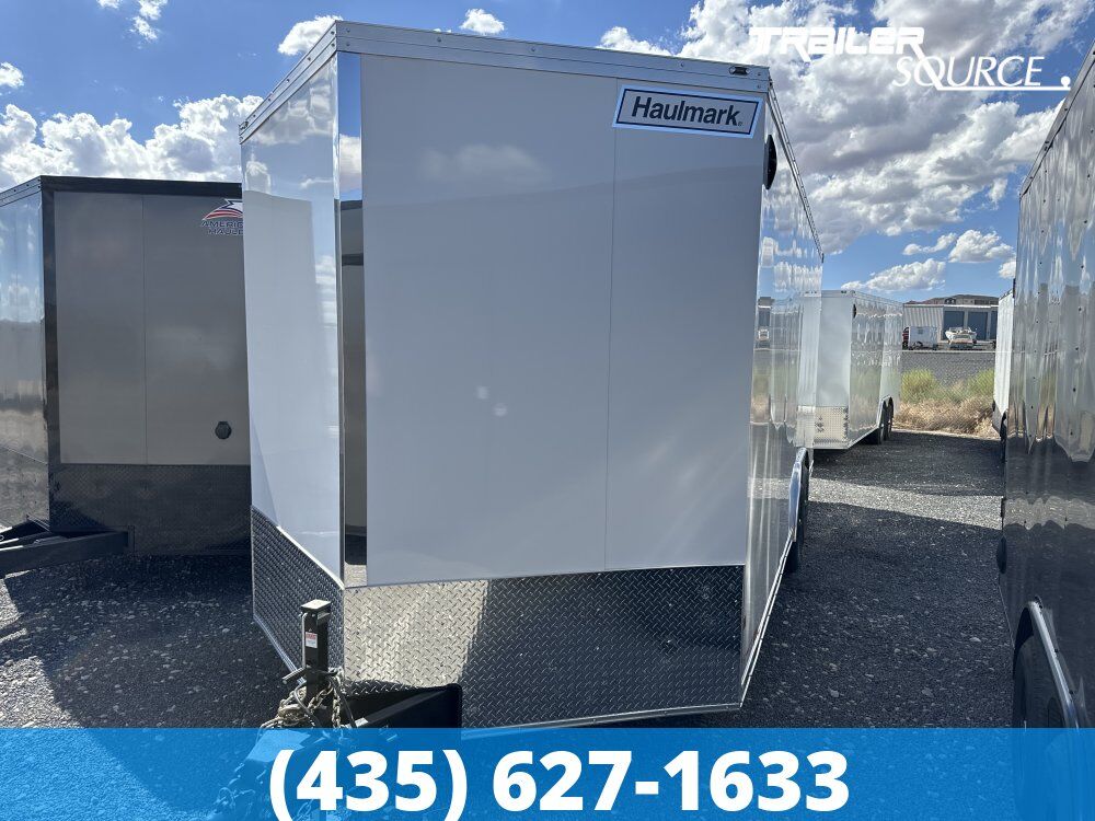 8.5x22 Haulmark Grizzly HD Enclosed Cargo Trailer - 7'6" Interior - 14K GVWR .50 Skin Upgrade, 12" Cross Member Upgrade, Double