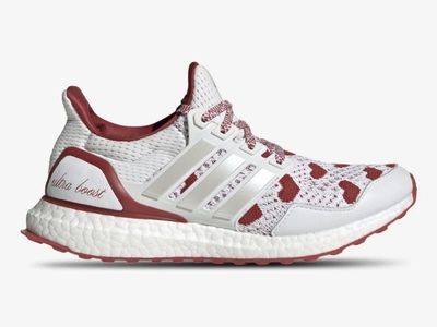 New Adidas Ultra Boost 1.0 Red Hearts Running Shoe