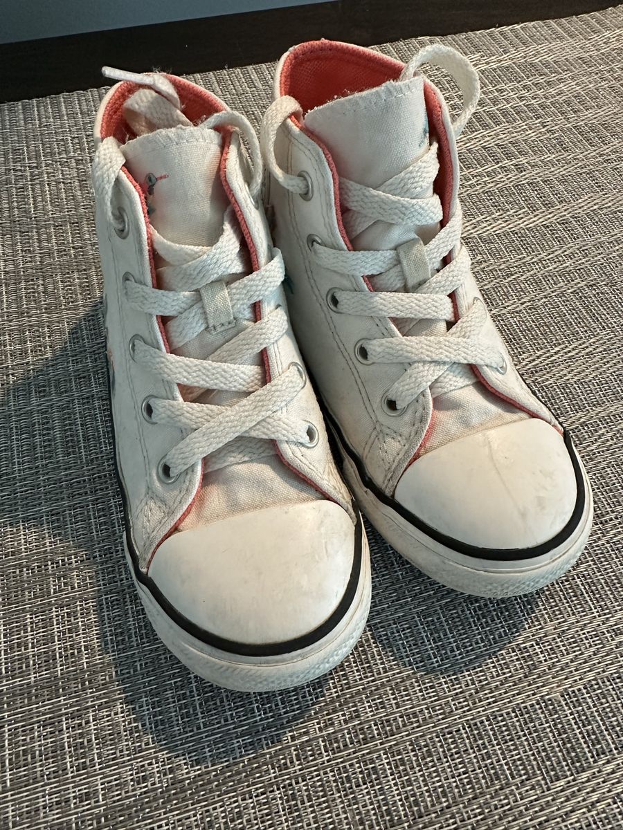 Little Girls size 10 Converse High Tops