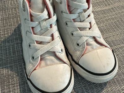 Little Girls size 10 Converse High Tops