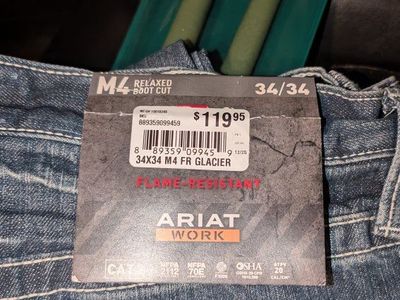 Ariat Levi's new 34x34