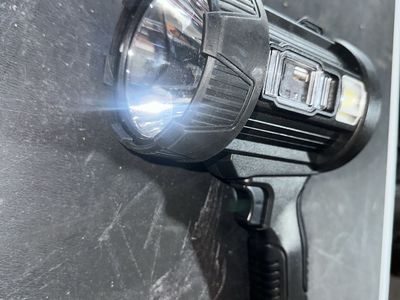 Rechargeable LED Handheld Spotlight Flashlight with USB Output