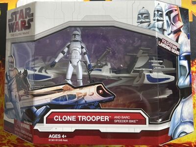 Star Wars Clone Wars Clone Trooper and BARC Bike
