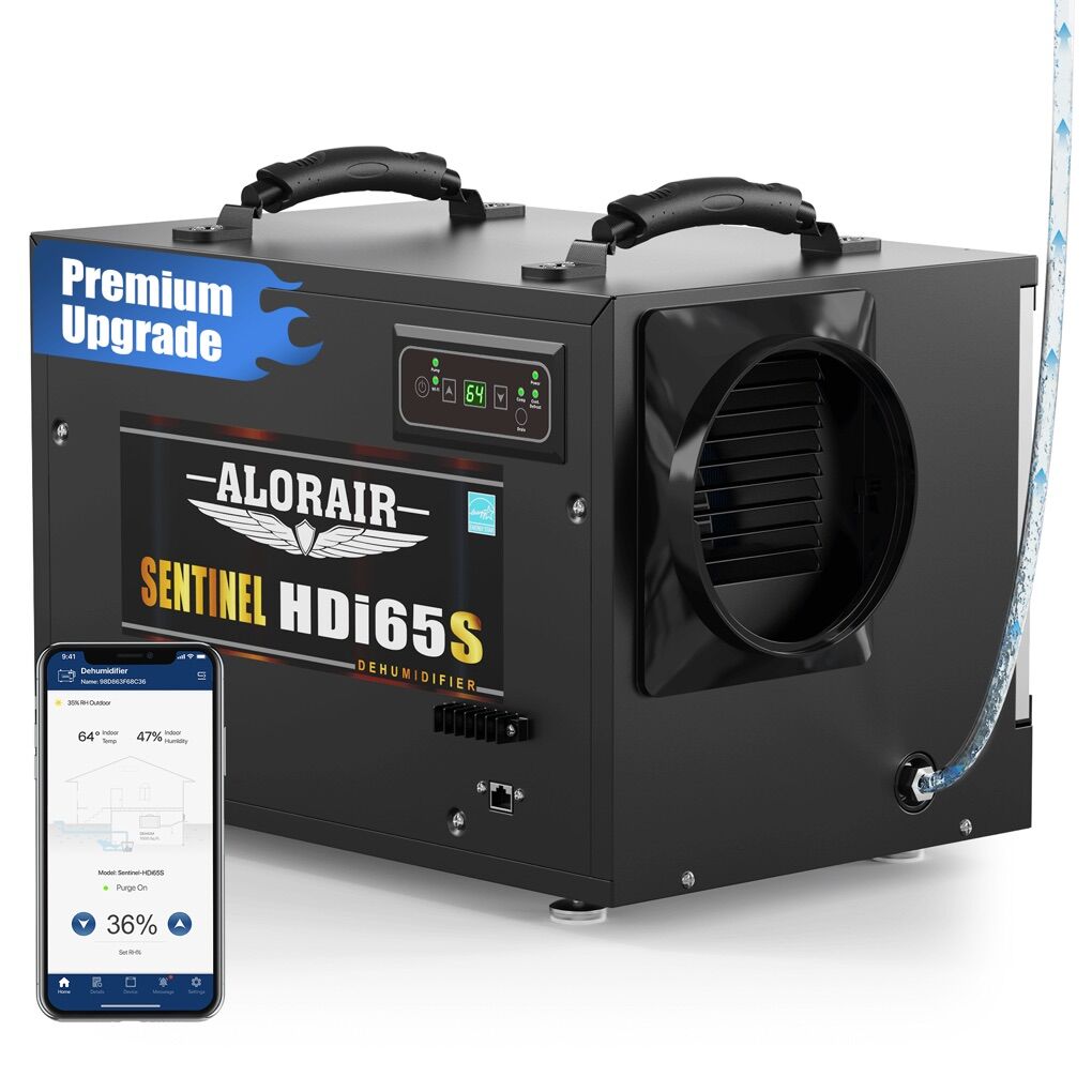 AlorAir Basement Crawl Space Dehumidifier - NO BOX