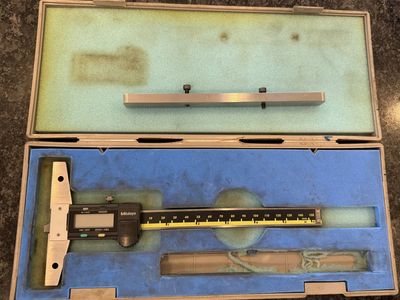 Mitutoyo Blade Style Digital Depth Gauge Caliper