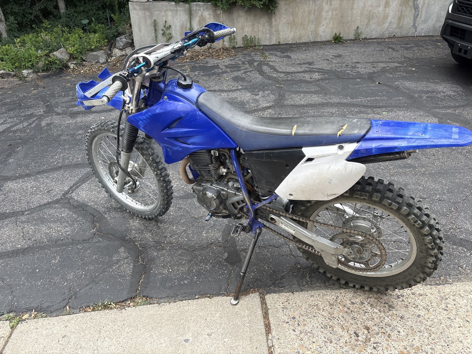 Yamaha TTR-230 Blue Dirt Bike