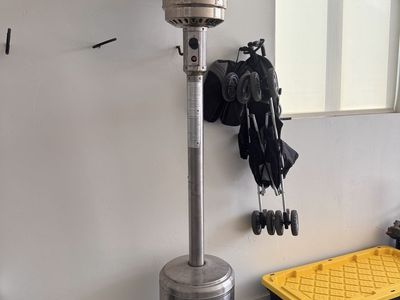 Stainless Steel Propane Patio Heater (Tall Standing Outdoor Heater)