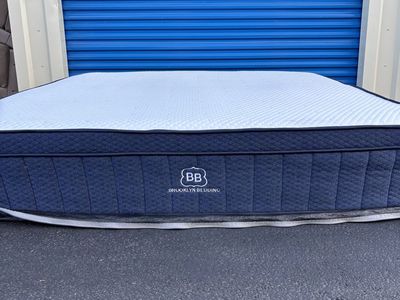 Luxury 13" Brooklyn Bedding Aurora Luxe Cooling Hybrid King Mattress