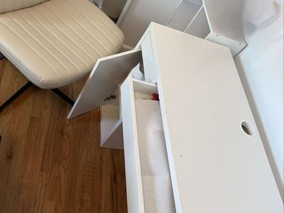 Desk and chair
