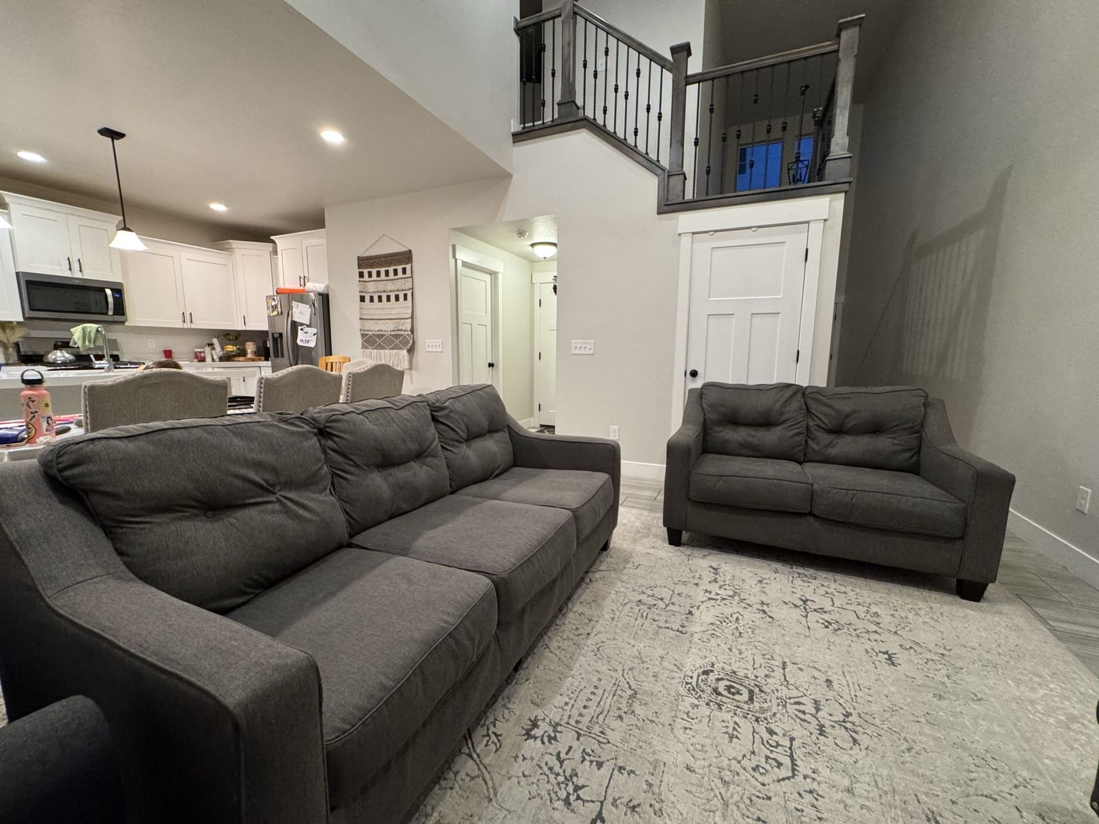 Ashley Furniture living room sofa and loveseat