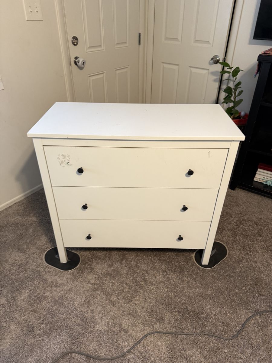 White Dresser