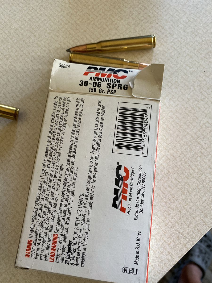30-06 factory ammo mixed lot