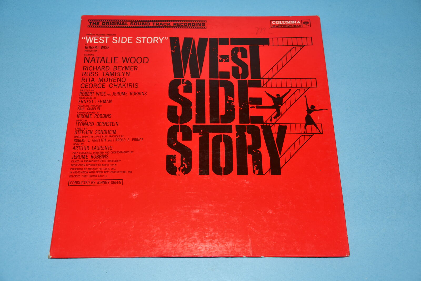 VINTAGE "WEST SIDE STORY" VINYL RECORD ~ ORIGINAL SOUND TRACK