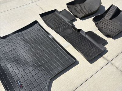 WeatherTech All-Weather Black Floor Mats and Cargo Liner Set