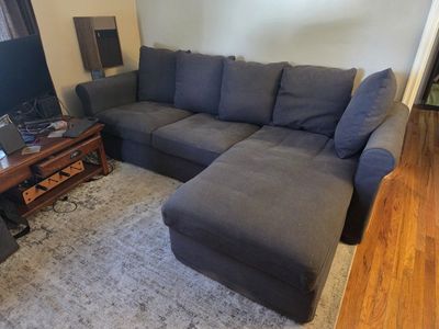 Couch with storage