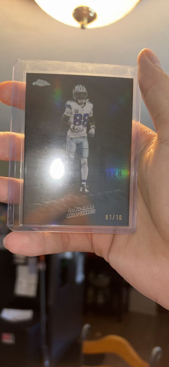 Ceedee Lamb Shadow Etch Case Hit Ssp /10 Topps Chrome 2025- 2026