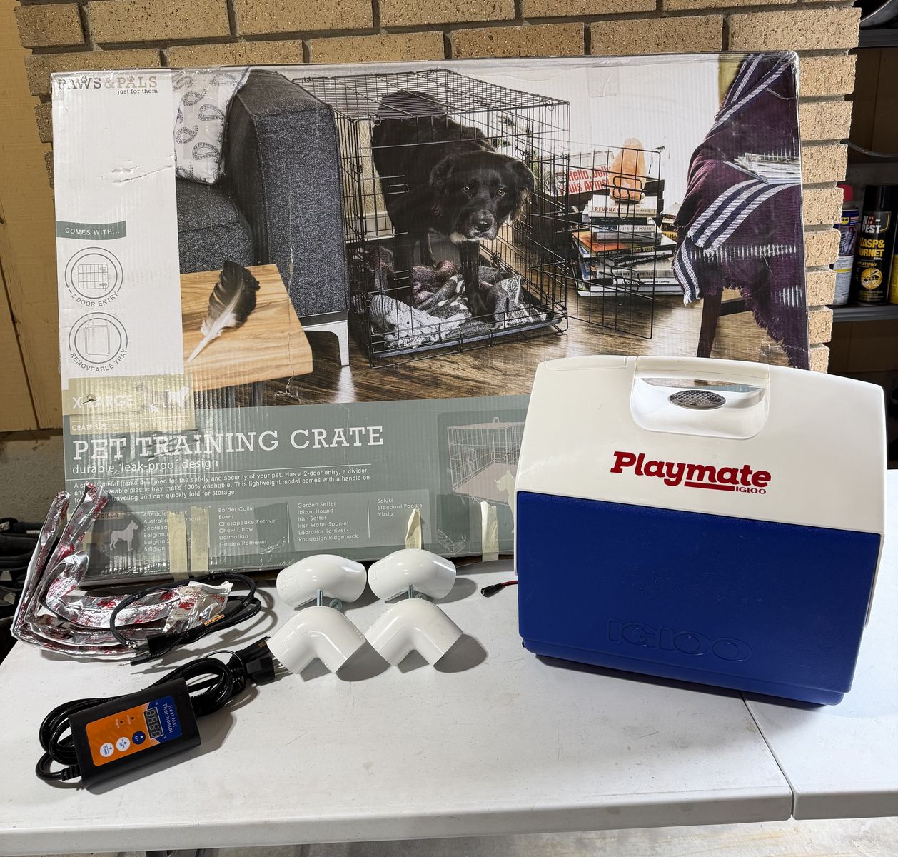 Heated Whelping System and Portable Heated Incubator