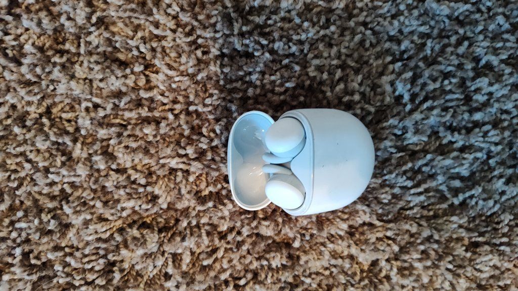 Google Pixel buds A-series Bluetooth headphones ear with case