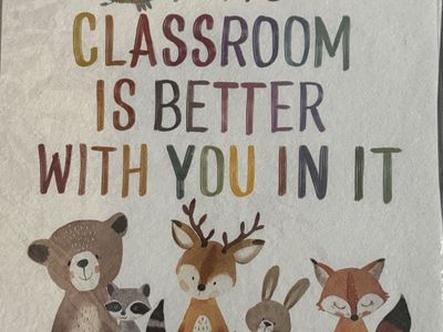Class Room Art Canvas