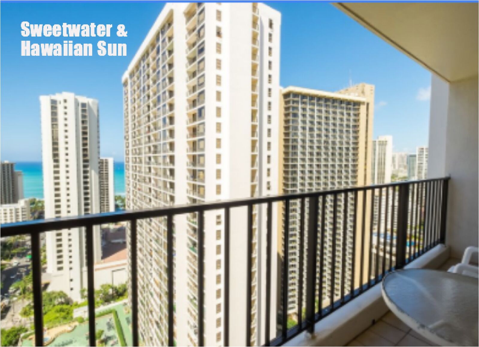 Hawaiian Sun Holidays, Waikiki, 1 bedroom sleeps 4 kitchen