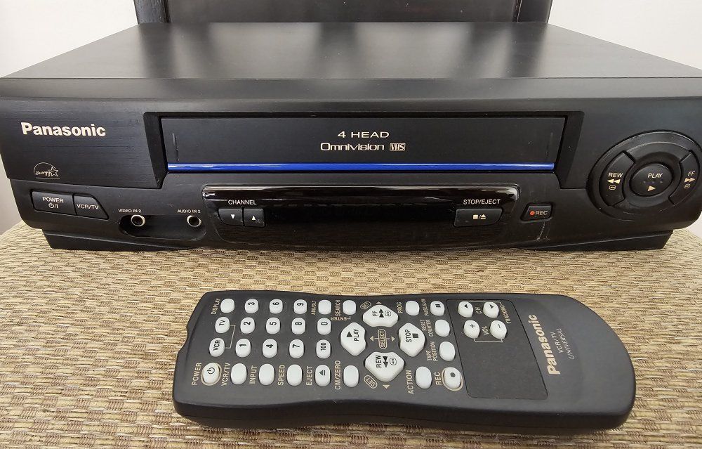 Panasonic VCR with Remote