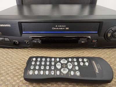 Panasonic VCR with Remote